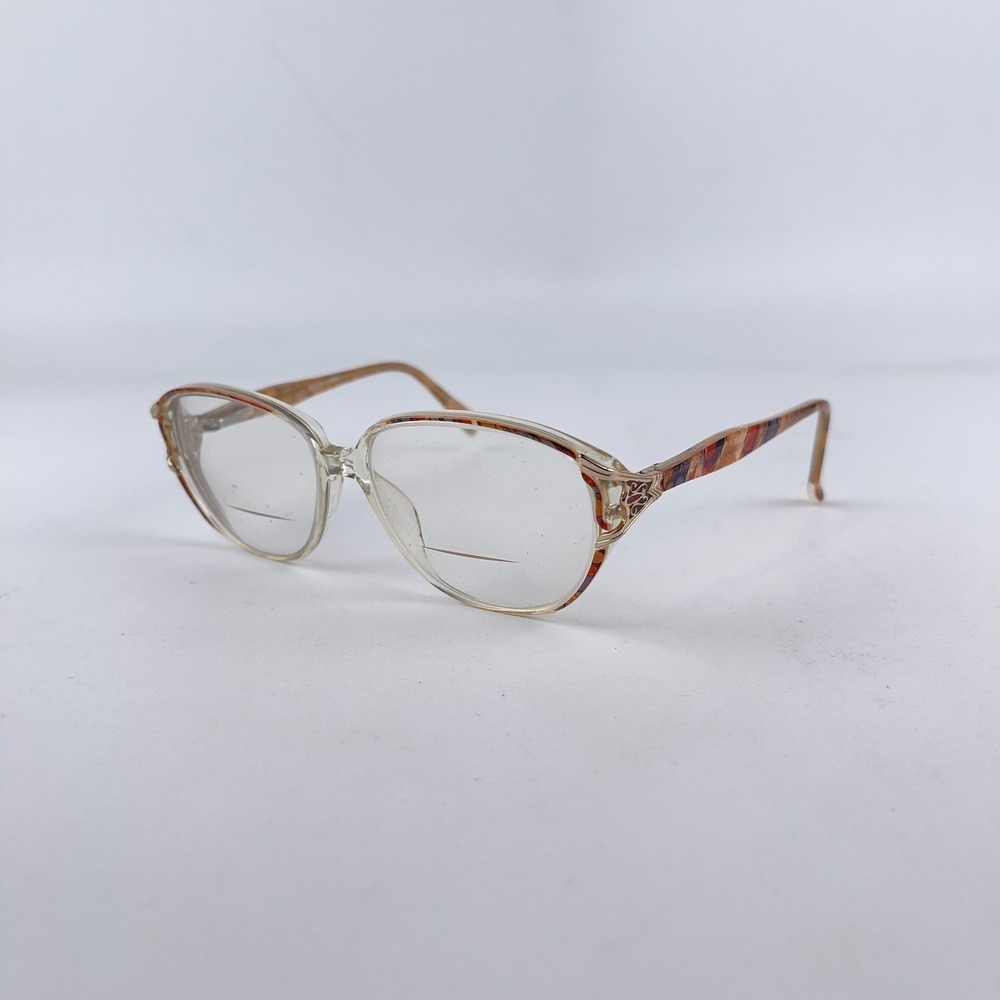 Anthony Martin Women's Eyeglasses Frame Multicolor Plastic Full Rim 53-15-130 mm